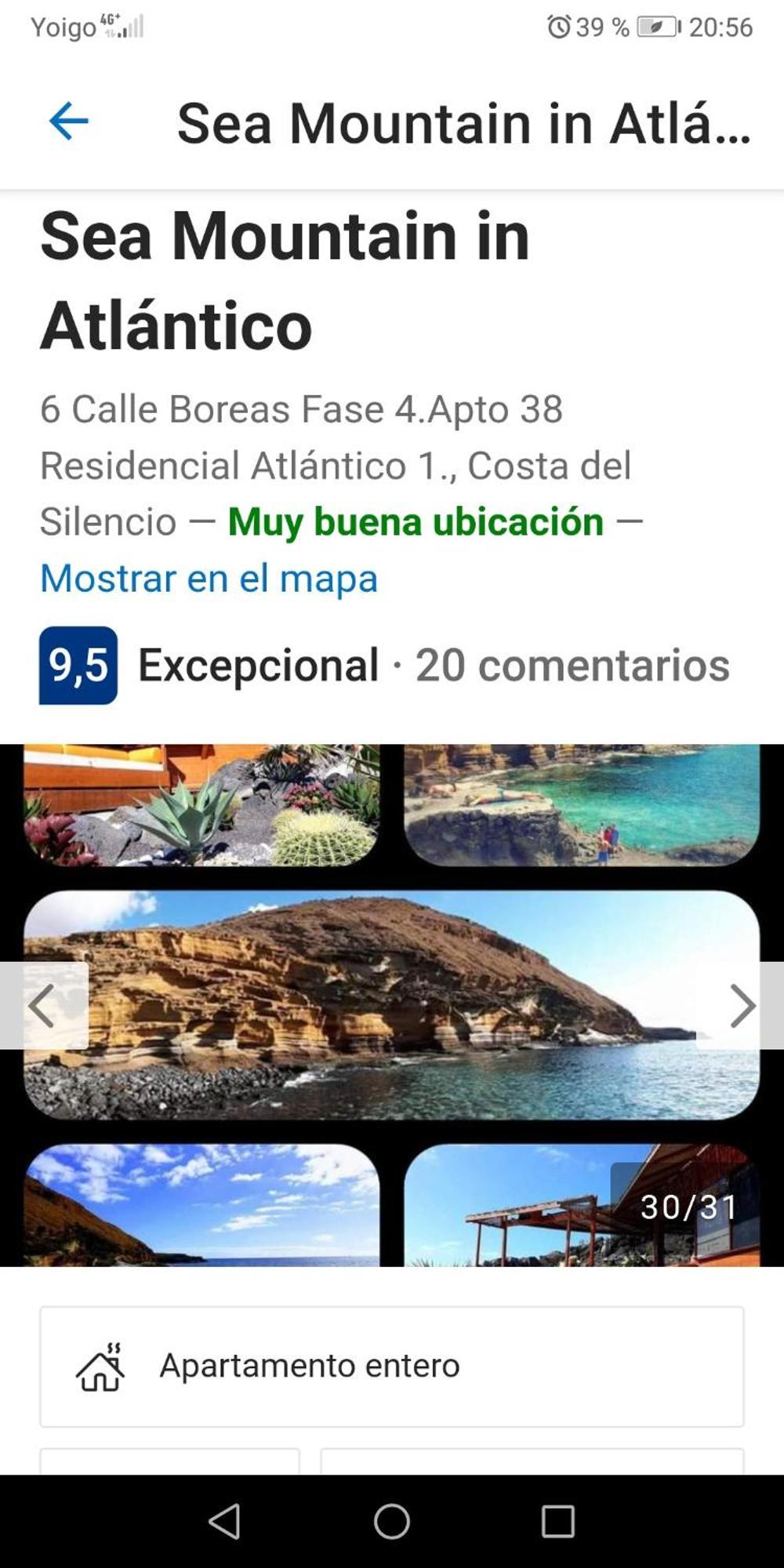 Sea Mountain in Atlántico Costa Del Silencio Exterior foto